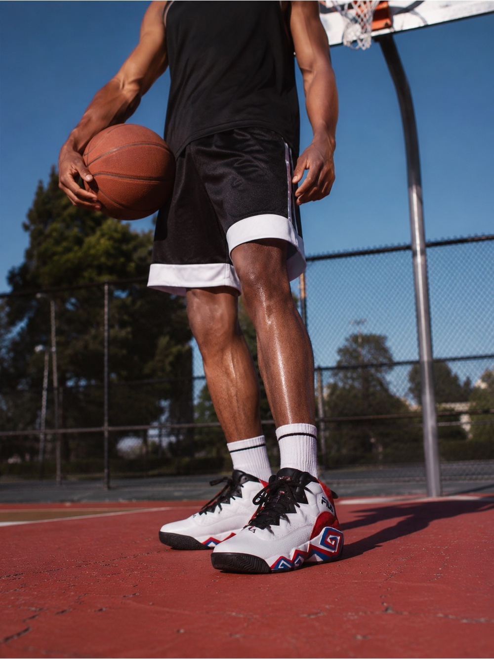 Men’s FILA MB “Celebrations” Jamal Mashburn Retro Basketball Sneakers